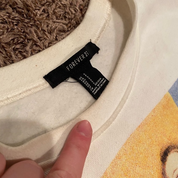 crew neck sweatshirt - Picture 3 of 4